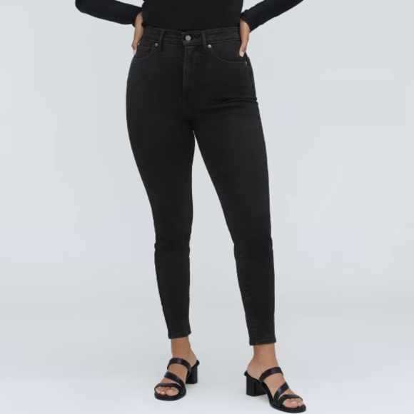 Everlane Jeans Everlane The Curvy Wayhigh Skinny Jean Ash 27 Crop